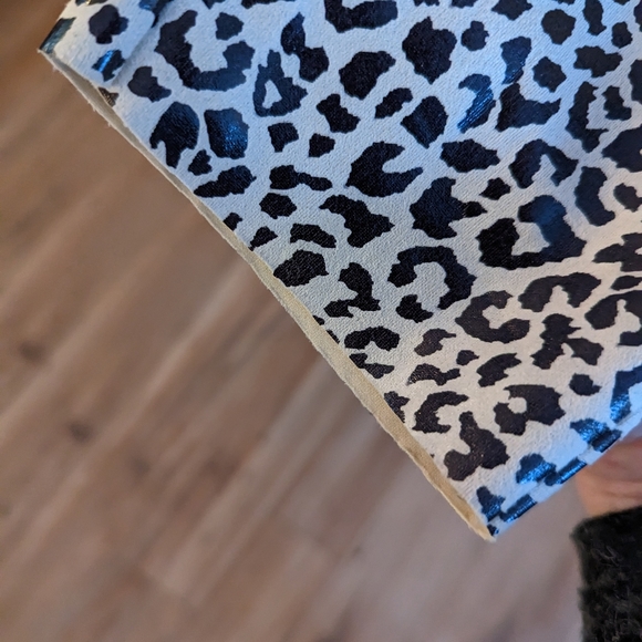 Zara NWOT Leopard Print Faux Leather Pants - Picture 4 of 5
